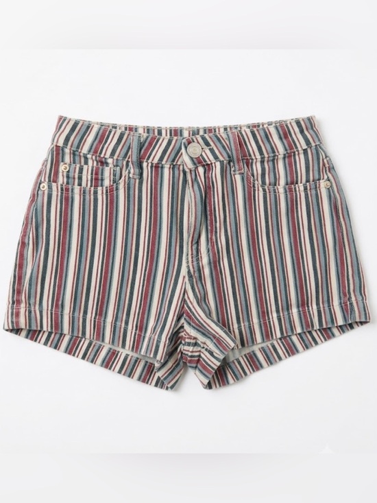 Indigo Rein Pants - Indigo Rein Short Striped Shorts Size 7 Juniors Summer Beach Bohemian Boho